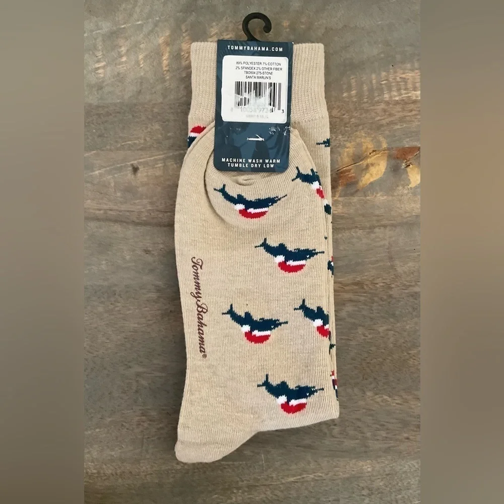 Tommy Bahama Men’s Socks Santa Marlins